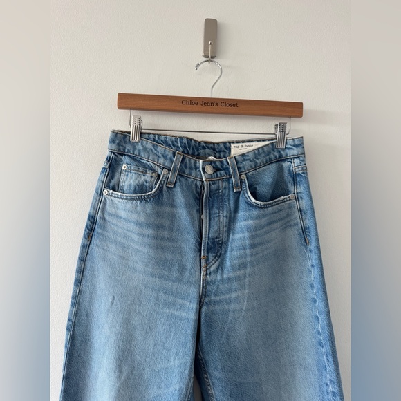 RAG & BONE Maya High Rise Ankle Wide Leg Jeans 28 - Picture 6 of 10